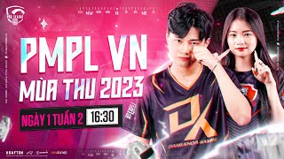 🔴 VN 2023 PMPL VIETNAM FALL W2D1  16 TEAMS ARE READY FOR WEEK 2 RACE [upl. by Tallbot]