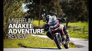 Michelin Anakee Adventure tyre analysis amp review [upl. by Quartas630]