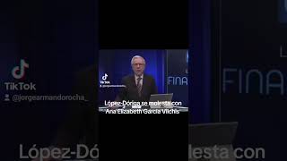 LópezDóriga se molesta con Ana Elizabeth García Vilchis [upl. by Sarine]