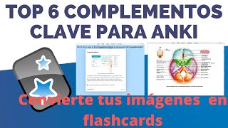 TOP 6 Complementos Addon ESENCIALES para ANKI [upl. by Lorita]