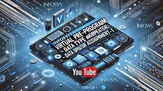 Data Types and Operators  Assignment 1  Infosys Virtual PreTraining Program [upl. by Anyar335]