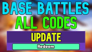 New Base Battles Codes  Roblox Base Battles Codes May 2024 [upl. by Sunny]