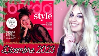 Burda Style Dicembre 2023 sfogliamo insieme  Cristiana Carpentieri [upl. by Ydnas48]