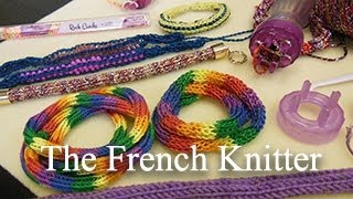 Artbeads Quick Tutorial  Using The French Knitter for Jewelry with Cynthia Kimura [upl. by Glynias]