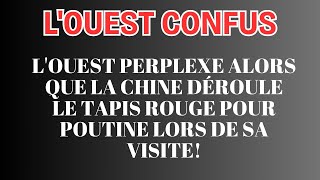 LOuest Perplexe Alors Que La Chine Déroule Le Tapis Rouge Pour Poutine Lors De Sa Visite [upl. by Lilac788]