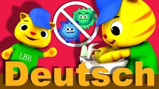 Wasch’ deine Hände  Kinderlieder  LittleBabyBum [upl. by Early]