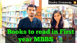 Books to read in 1st year MBBS  best book for MBBS 1st year  Anatomy physiology TheMedicorum [upl. by Adnovad100]