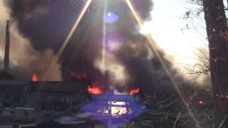 Cornwall NY Mill Fire 011512 Part 18 [upl. by Colwen]