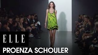 Proenza Schouler  Spring 2010 RTW  ELLE [upl. by Nessnaj]