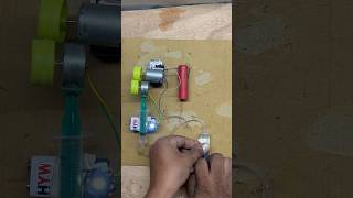 How To Make Dc Motor To Dc Motor Energy Janrated youtubeshorts experiment [upl. by Darleen]