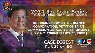 SC Ruling on PDIC vs COA Case Unpacking the Decision on MultiBillion Peso Fund Mismanagement [upl. by Renmus934]