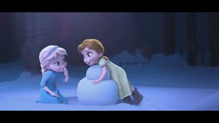 quotSnowmanquot Clip  The Story of Frozen Making a Disney Animated Classic [upl. by Ignatzia]