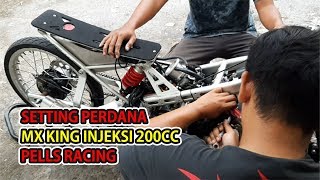 THAILAND STYLE SETTING PERDANA MX KING 200CC INJEKSI  PELLS RACING [upl. by Krakow]