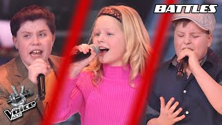 ABBA  Mamma Mia Charly vs Lara H vs Luis  Battles  The Voice Kids 2022 [upl. by Schuster326]