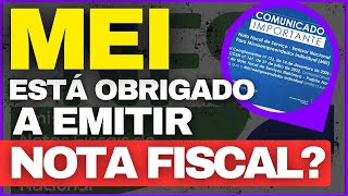 MEI PRESTADOR DE SERVIÇOS PRECISA EMITIR NOTA FISCAL [upl. by Tamra919]