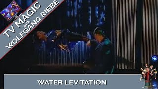 Water Levitation TV Magician Wolfgang Riebe [upl. by Aisatan]