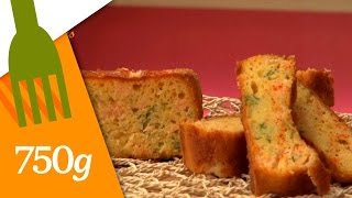 Recette de Cake au saumon fumé  750g [upl. by Amelina55]