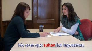 Spanish Lesson 40  El Subjuntivo Intro [upl. by Doykos]