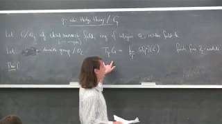 Lecture Series quotpadic Geometryquot by Peter Scholze 2014 lecture 10 [upl. by Zuliram]