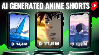 How to Make VIRAL AI Generated Anime Videos For Free [upl. by Anitsyrc]