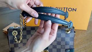 Chanel Classic Flap Alternative Louis Vuitton Vavin PM Review and What Fits Inside [upl. by Mcwilliams]