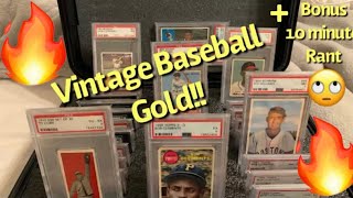 High End Vintage Baseball Card Showcase [upl. by Okuy]