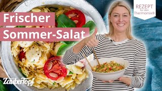 🍅 Frisch amp Leicht Orzo Salat  Thermomix® Rezept [upl. by Teddman733]