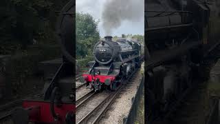 Erick Tracey leaves grosmont station train [upl. by Shinberg]