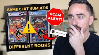 BREAKING NEWS Comic Book SCAMMERS Are Getting Good Or Maybe CGC Is Getting Sloppy [upl. by Genna]