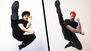 Trying Jackie Chan Stunts In Real Life [upl. by Jase]