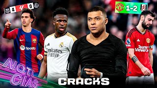 ¿MBAPPÉ QUITARÁ a VINI  GOLEA el BARÇA y se aferra la LIGA  Otro RIDÍCULO del UNITED [upl. by Cynar]