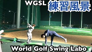 WGSL ゴルフ練習風景vol146 ハンドアクションの徹底！ [upl. by Elleinnad894]