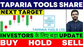 taparia tools share  taparia tools share dividend  taparia tools share news  taparia tools price [upl. by Jami867]