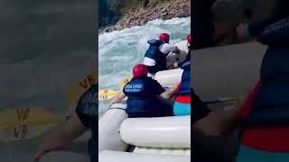 River Rafting Accident in Rishikesh riverrafting riverraftinginrishikesh rishikesh [upl. by Aibun]