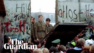 The fall of the Berlin Wall [upl. by Ylas]