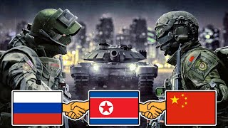 ¿Qué tan Poderosas serían Rusia China y Corea del Norte Unidas [upl. by Anirtep520]