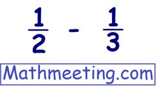 Adding Fractions  different denominators [upl. by Ariam]