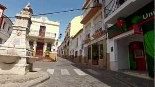 A drive through Manilva village  Un paseo por el pueblo de Manilva  Andalusia Spain August 2012 [upl. by Enitsej]