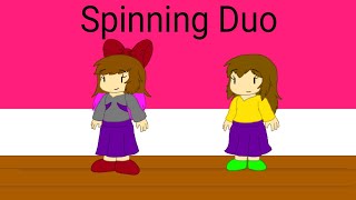 Relina and Sarah Spinning Duo Animation [upl. by Habas]