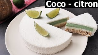 Recette de lentremets coco  citron vert [upl. by Adiazteb184]