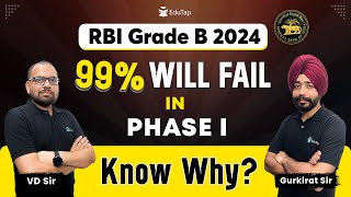 RBI Grade B 2024 Phase 1 Preparation  RBI Phase 1 Strategy  Tips to Crack RBI Grade B Exam EduTap [upl. by Sabian]