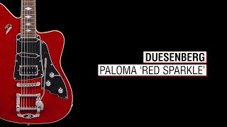 Duesenberg Paloma Red Sparkle [upl. by Bithia]