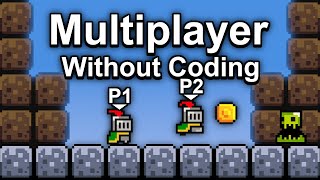 Make A Multiplayer Game Without Coding  In GDevelop [upl. by Beetner425]