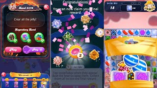 Free Booster Legendary Level 2470 Ufo Booster  Candy Crush Saga  Candy Crush [upl. by Spiegel]