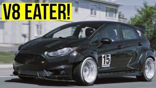 300HP Fiesta ST From Salvage Yard To V8 Eater Full build process [upl. by Gonnella919]