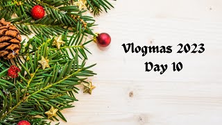 Vlogmas Day 10  Pinecone Christmas Ornaments [upl. by Kuebbing]