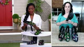 Sloggers Tulips Waterproof Garden Shoe w Comfort Insole on QVC [upl. by Aspia]