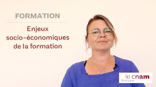 Enjeux socioéconomiques de la formation  FAD109 [upl. by Gizela]