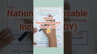 National Disposable Income  Net and gross national disposable income concept nationalincome [upl. by Onin103]