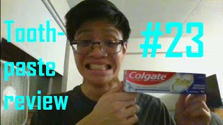 Toothpaste Review 23 Colgate Total Advanced Whitening [upl. by Keegan]